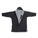 Mit Fleece gefütterter Wickelmantel