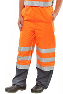 Unisex Belfry Two-Tone Hi-Vis Waterproof Trousers