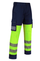 Unisex Guardian Hi-Vis Safety Combat Trousers