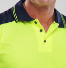 Unisex Hi-Vis Two-Tone Polo Shirt