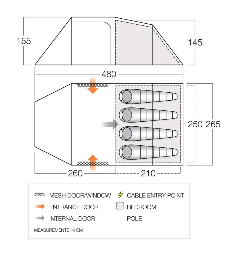 Beta 450XL Tent