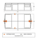 Bungalow 5 Zelt