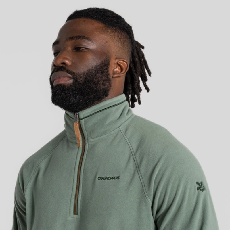 Polaire à demi-zip Corey pour hommes