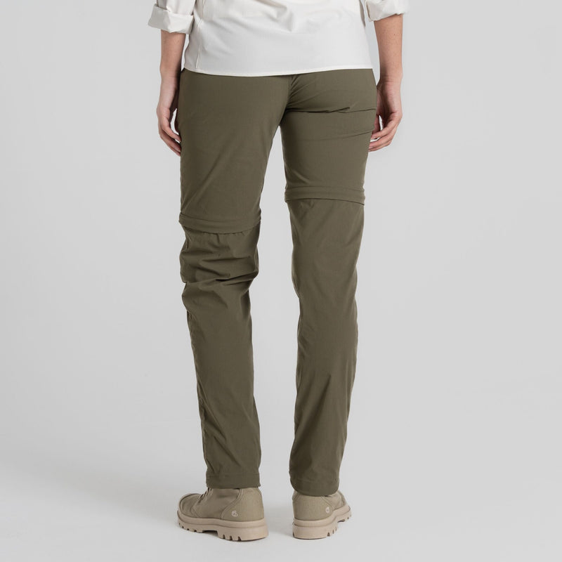 Women's NosiLife Pro Convertible Trouser III- Wild Olive
