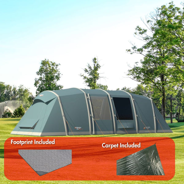 Vango Castlewood Air 800XL Package - INCLUDES FREE CARPET & FOOTPRINT