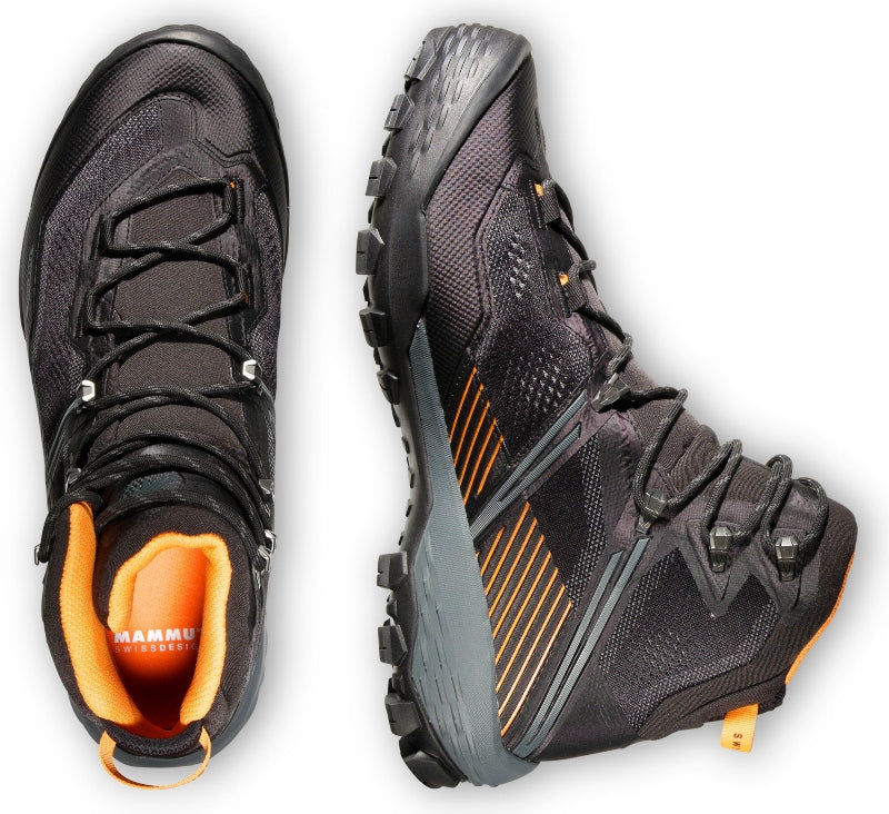 Ducan II High GTX Men - Black / Dark Tangerine