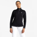 Damen Lowline II Core Stretch Midlayer mit halbem Reißverschluss