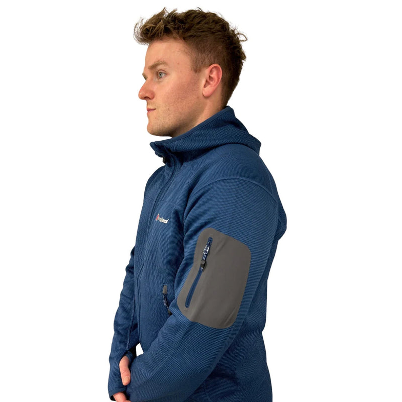 Men's Pravitale Mountain 2.0 Hooded Fleece Jacket - Blue