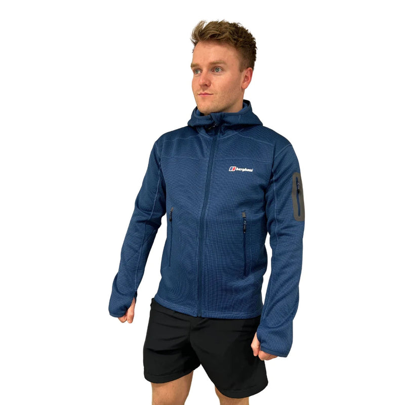 Men's Pravitale Mountain 2.0 Hooded Fleece Jacket - Blue