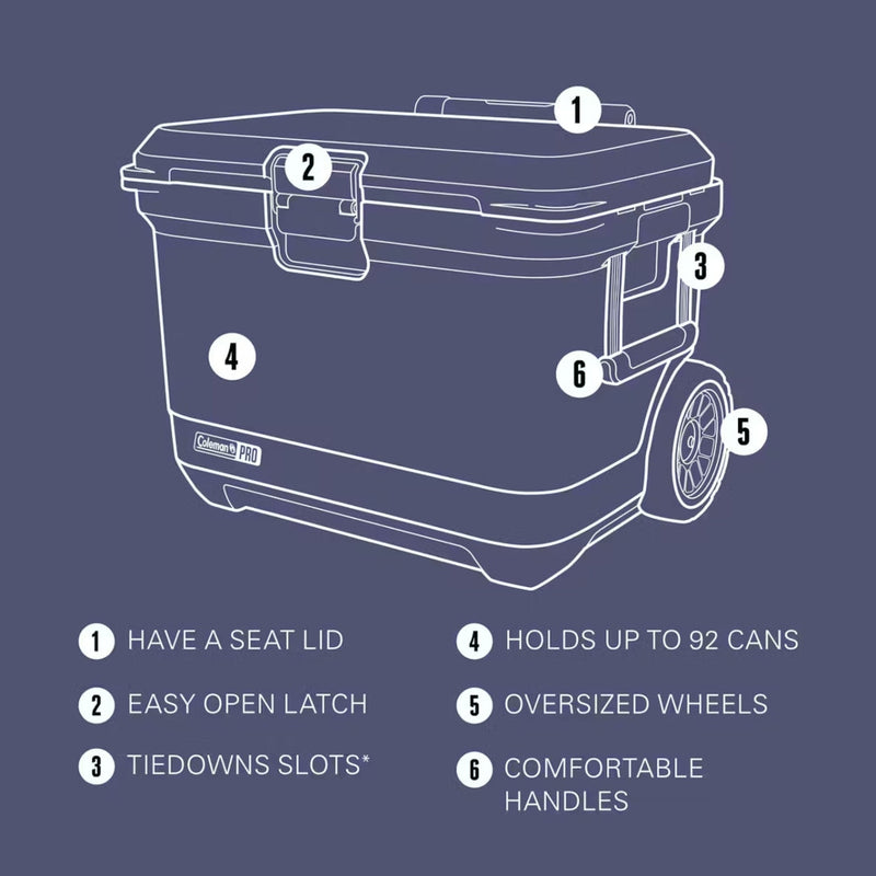 Pro 55QT (52L) Wheeled