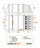 Savannah 600XL Air Tent Package