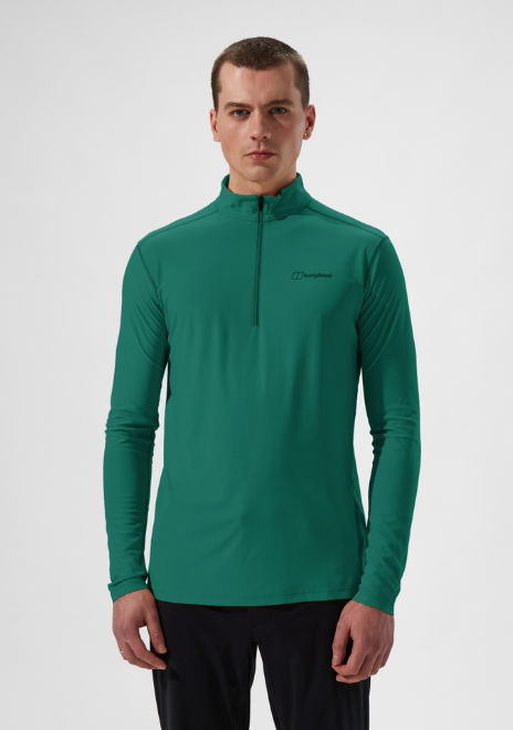 Langarm-Baselayer „24/7“ mit halbem Reißverschluss für Herren