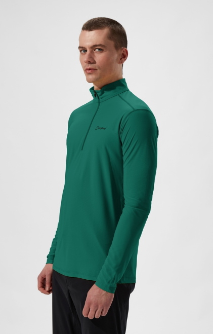 Langarm-Baselayer „24/7“ mit halbem Reißverschluss für Herren