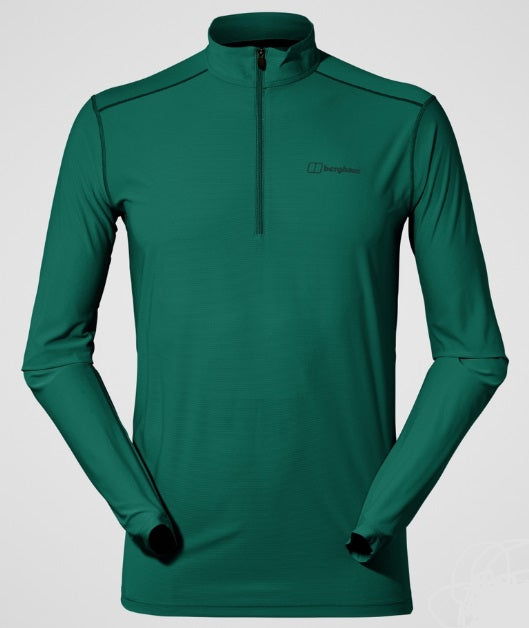Langarm-Baselayer „24/7“ mit halbem Reißverschluss für Herren