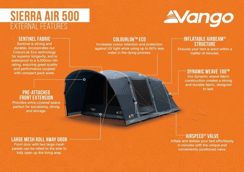 Sierra 500 Air Tent