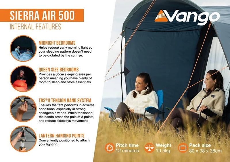 Sierra 500 Air Tent