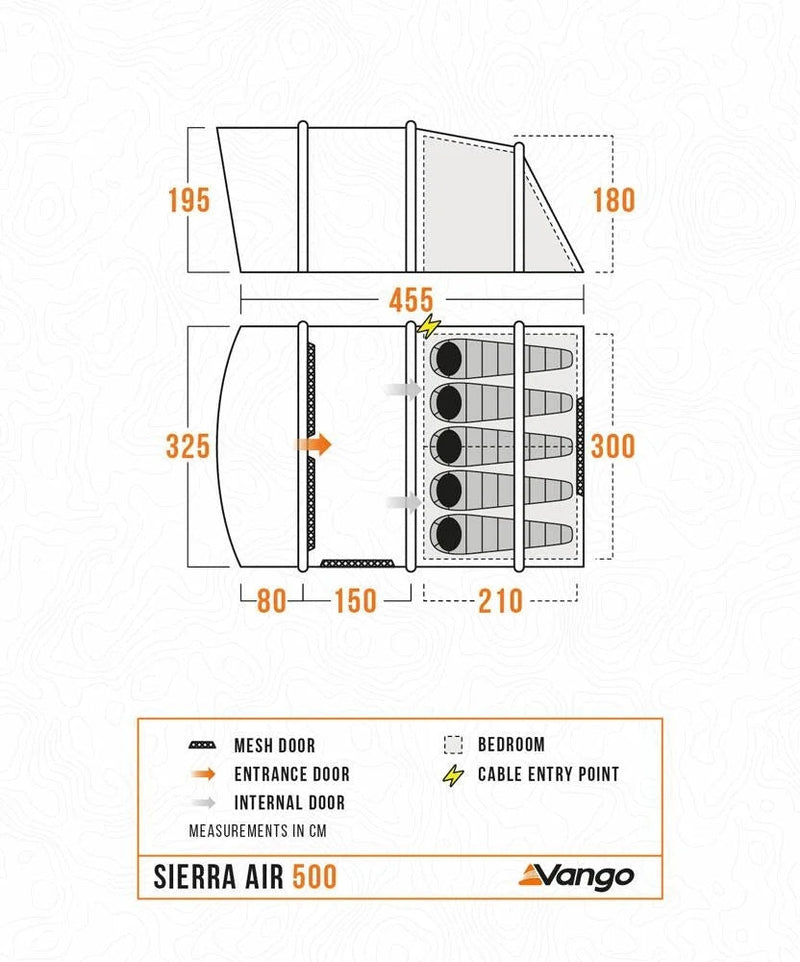 Sierra 500 Air Tent