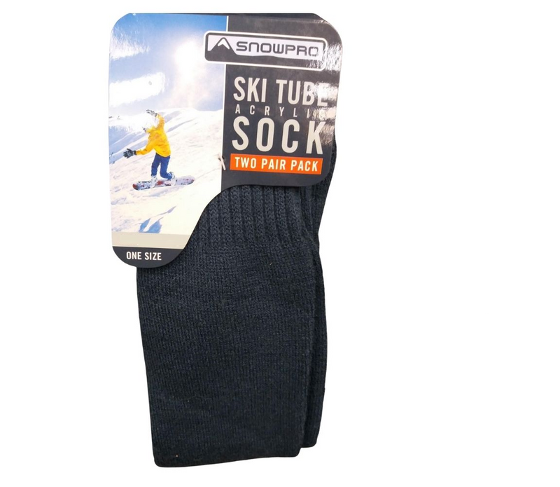Ski-Tube-Socken aus Acryl, Einheitsgröße