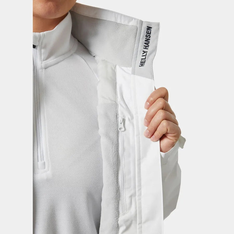 Women's Crew Midlayer Jacket 2 White