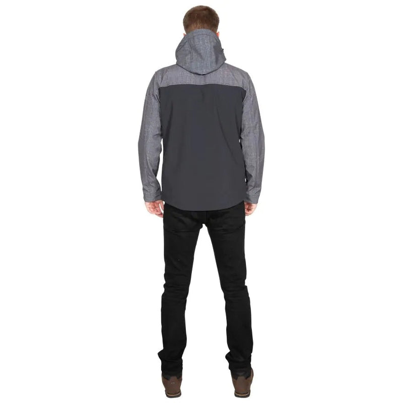 Men's Abbott Softshell Jacket - Dark Grey