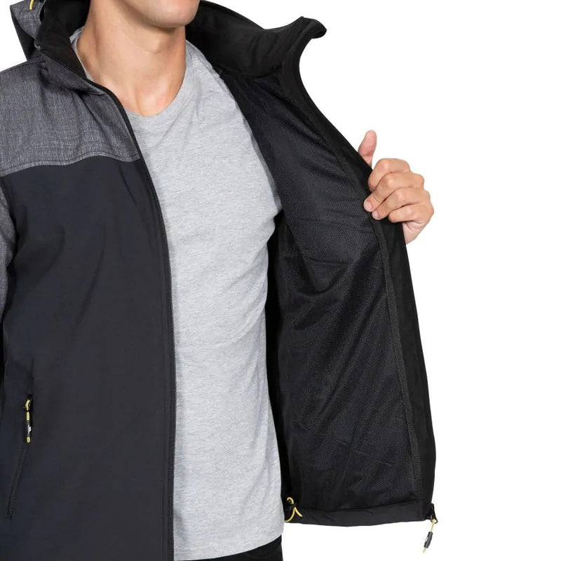 Men's Abbott Softshell Jacket - Dark Grey