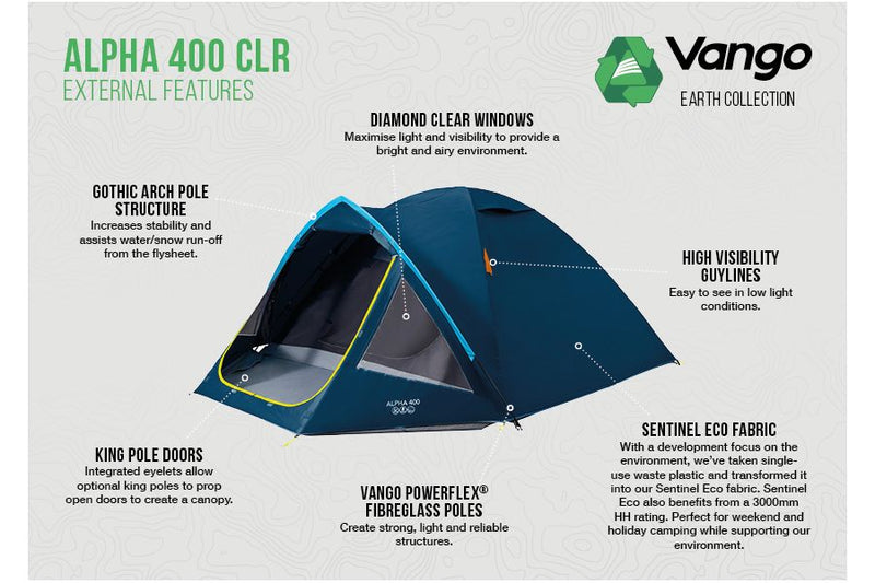Tente Alpha 400 CLR