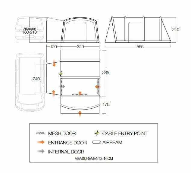 Galli Pro Air Low Awning