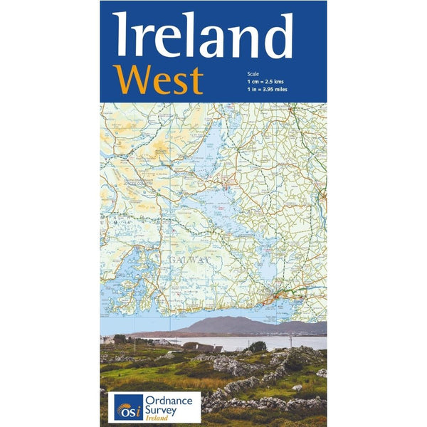 Irland-West-Kartenpapier