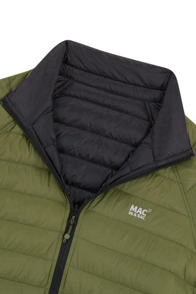 Herren-Mac in einer Sac Polar Reversible Daunenjacke