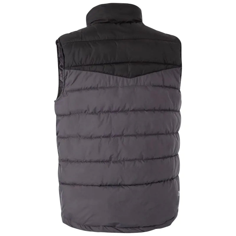 Men's Oskar Padded Gilet - Black/Grey