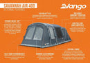 Savannah 400 Air Tent Package [PRE - ORDER]