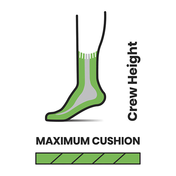 Mountaineer Classic Edition Maximum Cushion Crew Socken für Damen