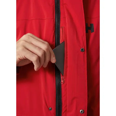 Men's Reine Parka Jacket - Red