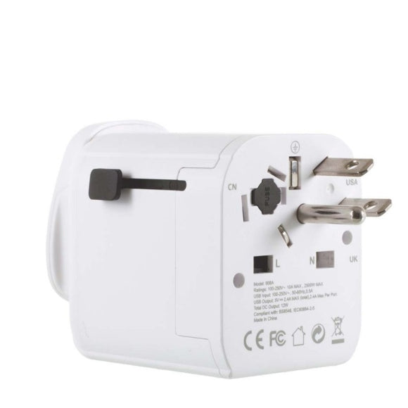 USB UK-World Travel Adapter