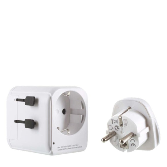 Adaptateur de voyage USB Royaume-Uni-Monde