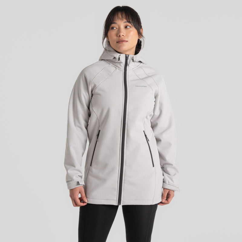 Women's Gwen Hooded Softshell Jacket - Black