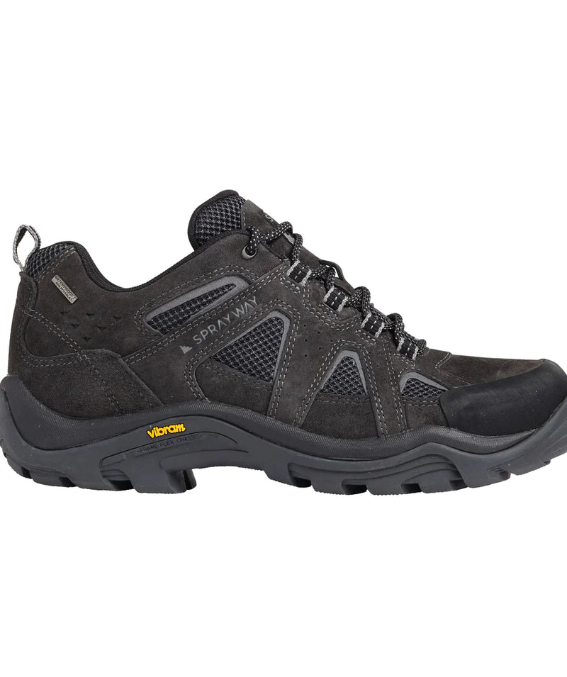 Men's Cara Low Waterproof Shoe - Black