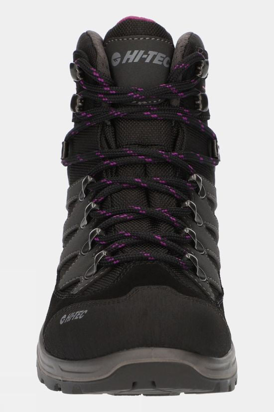 Women's Clamber Waterproof Boots - Charcoal/Viola