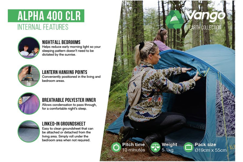 Alpha 400 CLR Tent