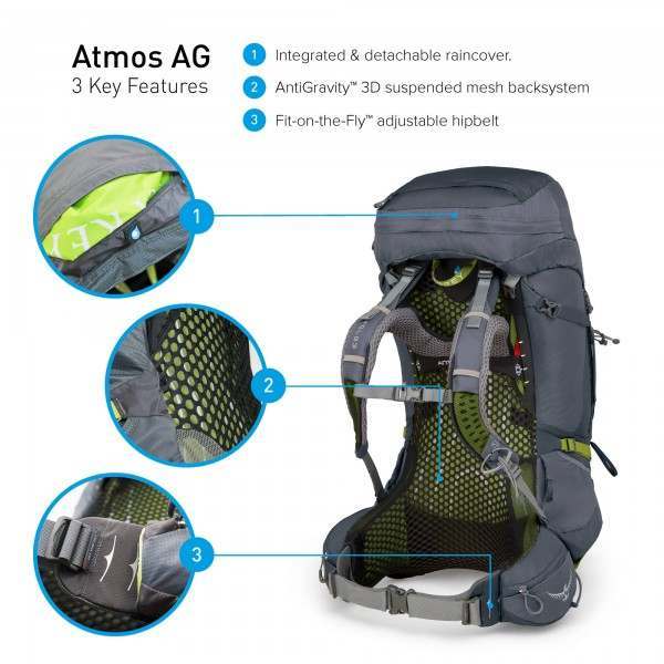 Atmos AG 65 Rucksack L/XL