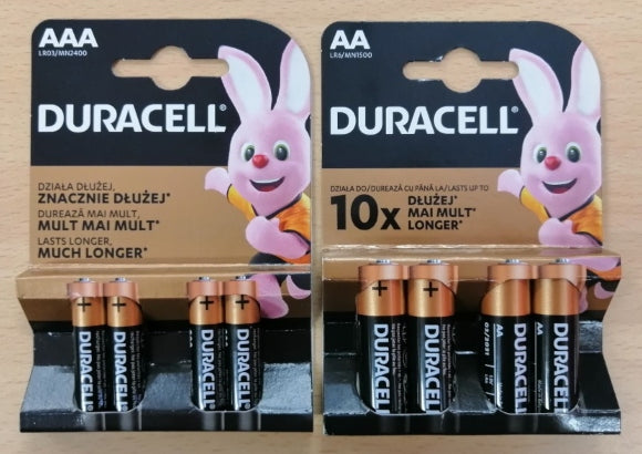 Duracell 4er-Pack Batterien