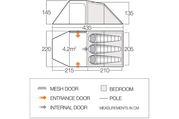 Beta 350 XL Tent