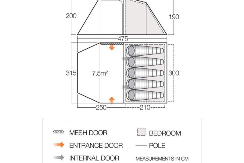 Beta 550 XL CLR Tent