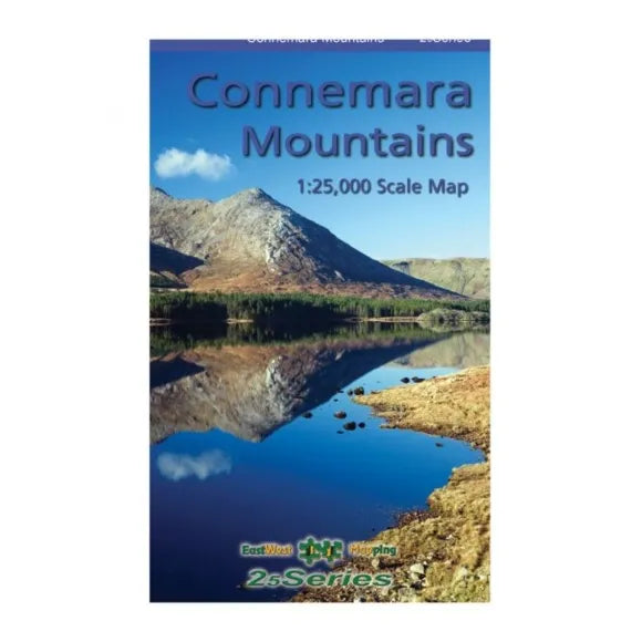 Karte der Connemara-Berge