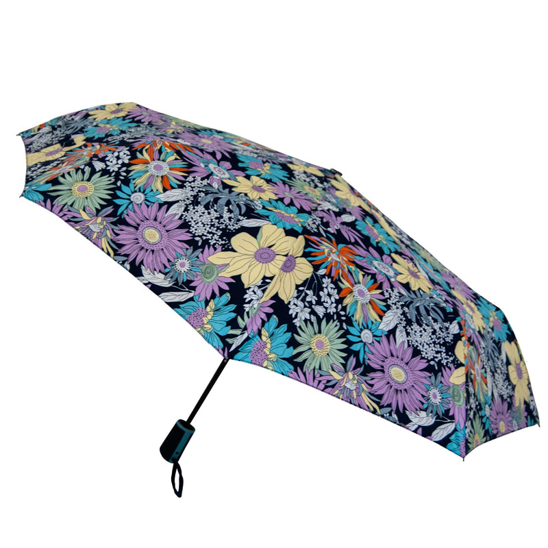 Parapluie de voyage compact - Ouverture/fermeture automatique