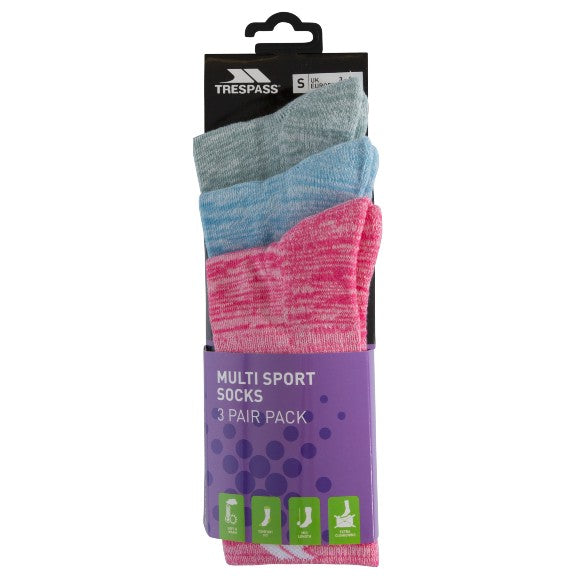 Helvellyn-Socken für Damen im 3er-Pack