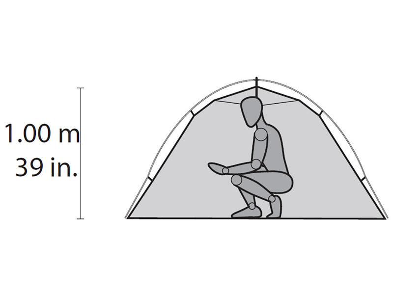 Hubba Hubba™ NX Tente de randonnée pour 2 personnes