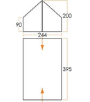 Truppenzelt II mit Bodenplane