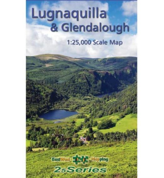 Karte von Lugnaquilla und Glendalough