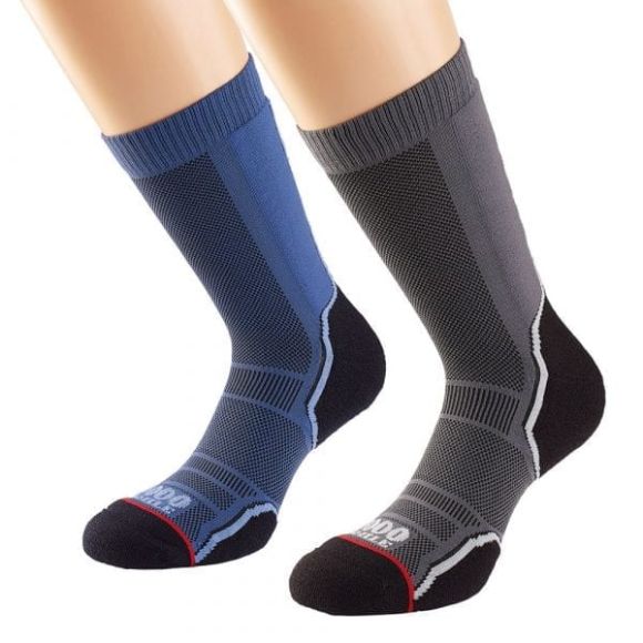 Herren-Trek-Socken im Doppelpack
